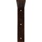 Ekena Millwork Hamilton Steel Bracket, Antiqued Copper 2"W x 10"D x 10"H BKTM02X10X10HAACO - alternate 6